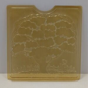 VTG Plaid Enterprises Tree Mold Plastic Candy Craft Tray 1995 Model 67404